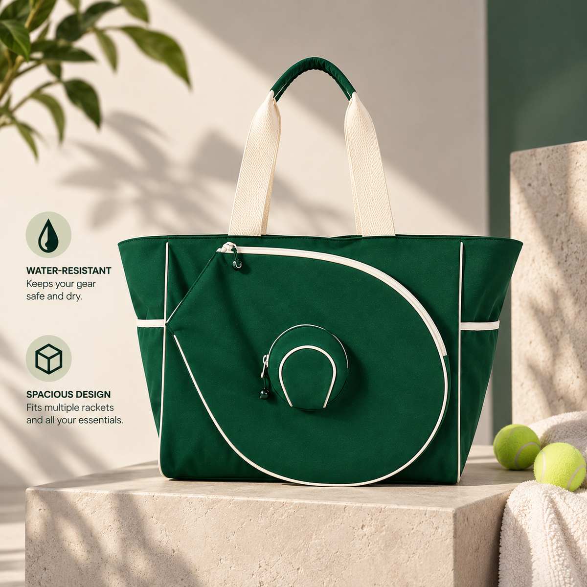 Tennisea Court Tote